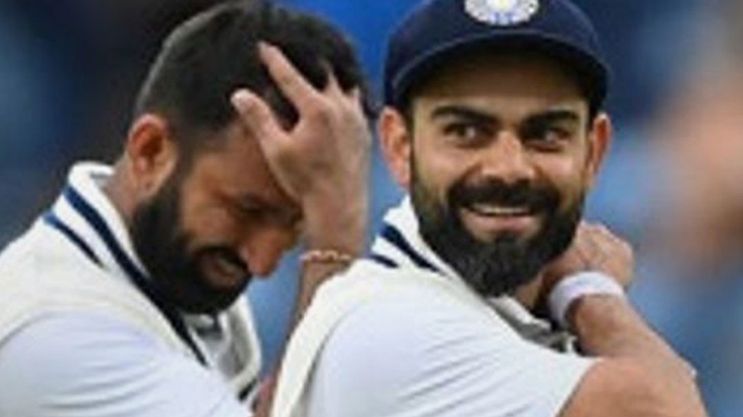 Kohli On Pujara 