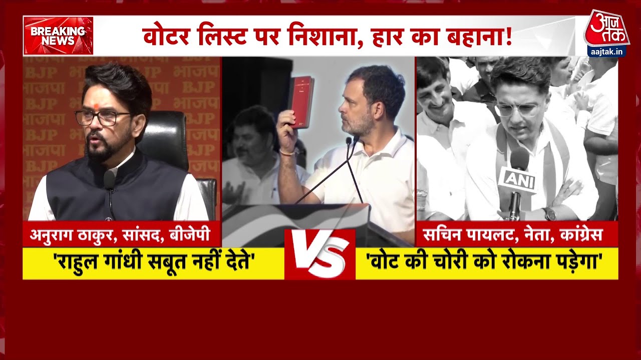 Battle Over EVMs: Rahuls Accusations, BJPs Counterattack