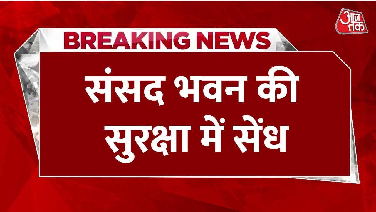 संसद भवन की सुरक्षा में सेंध, दीवार फांद कर गरुड़ द्वार तक पहुंचा शख्स