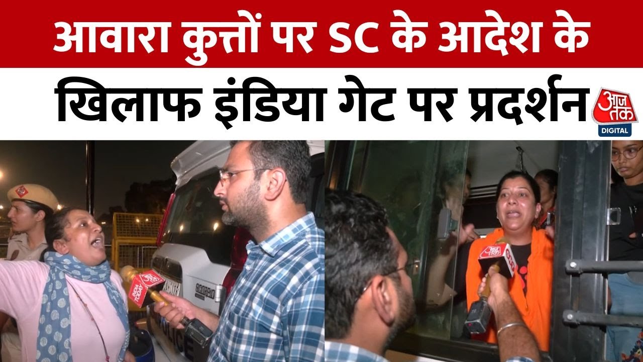 Chaos ensues on the orders of the SC, dog lovers taken into custody.