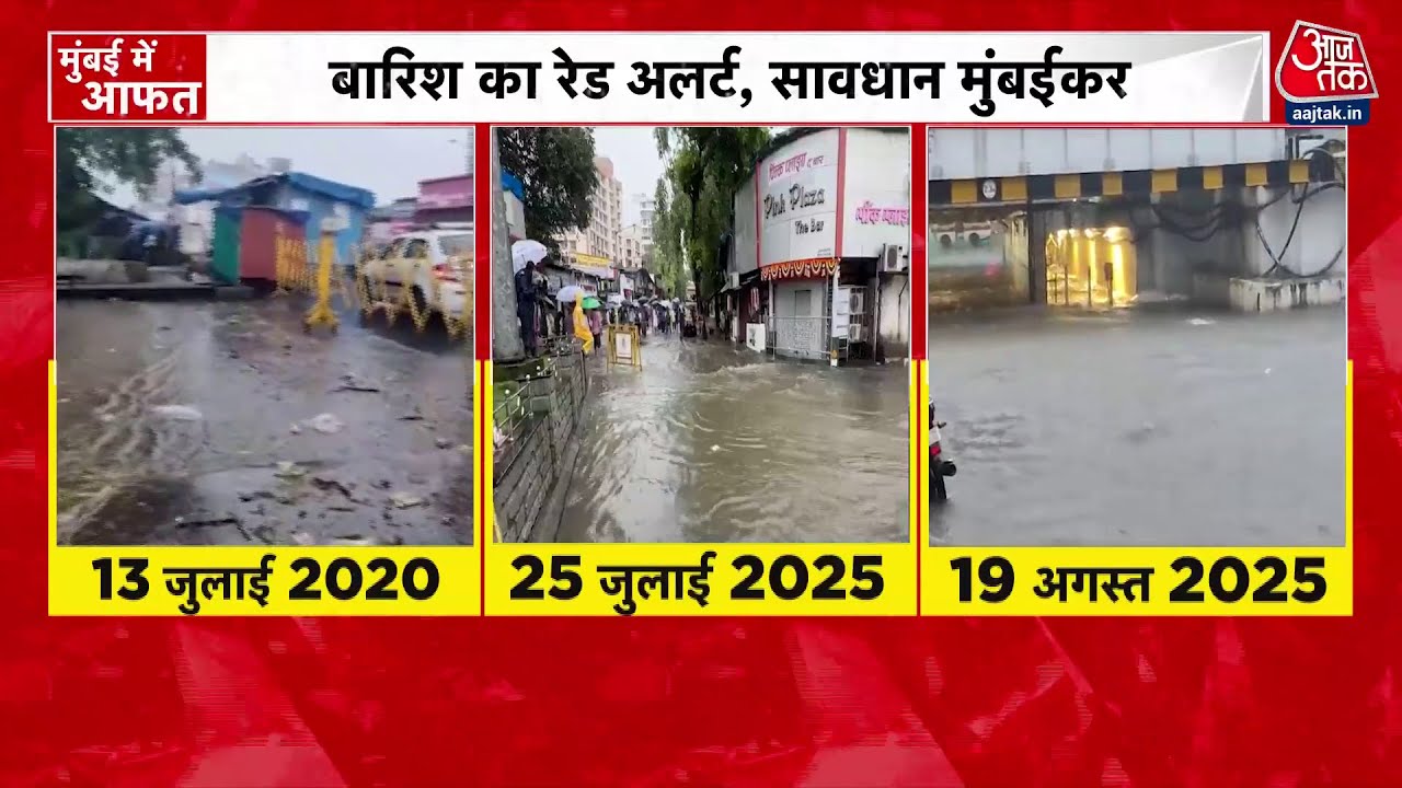 Mumbai Rain: BMCs Claims Fail, Roads Turned into Rivers!