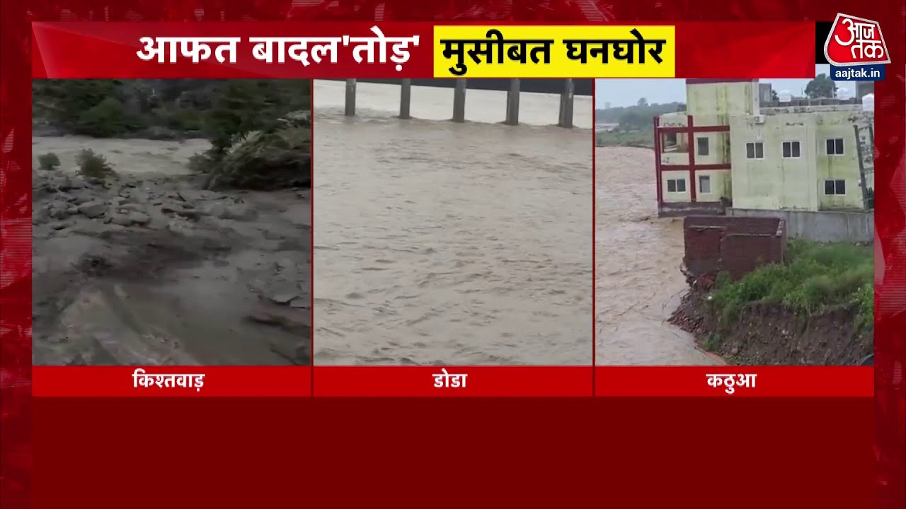 The devastation of floods: Chaos from Jammu and Kashmir to Rajasthan due to floods and rain.