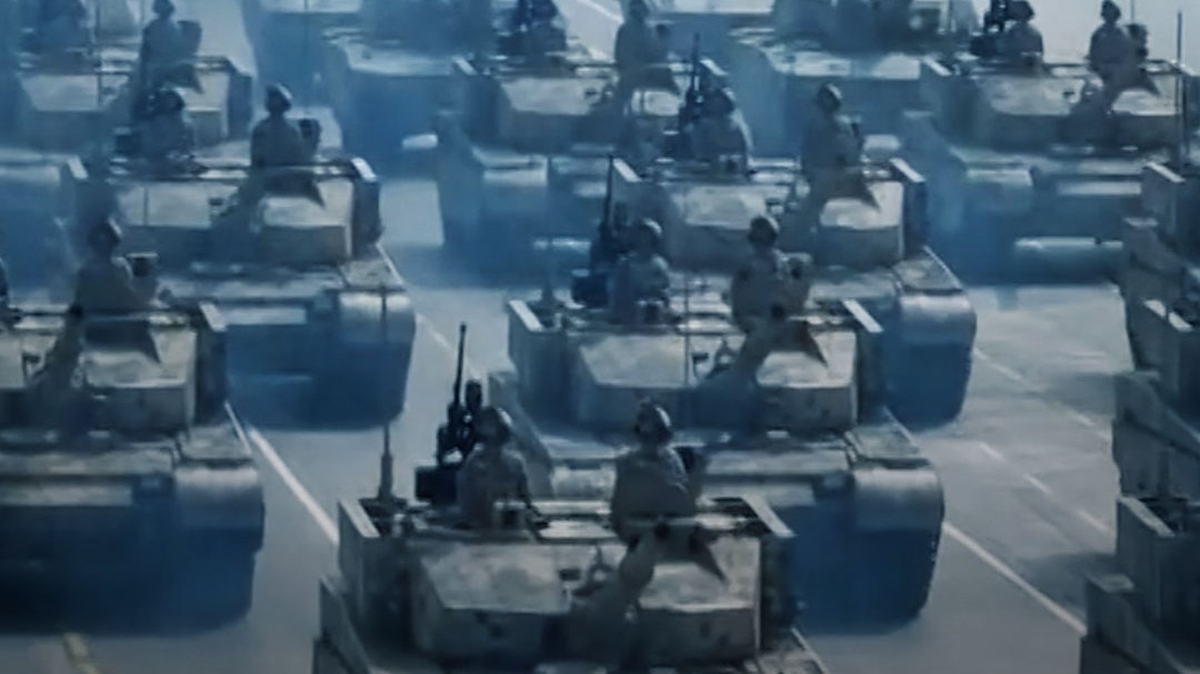 china parade - trump reaction