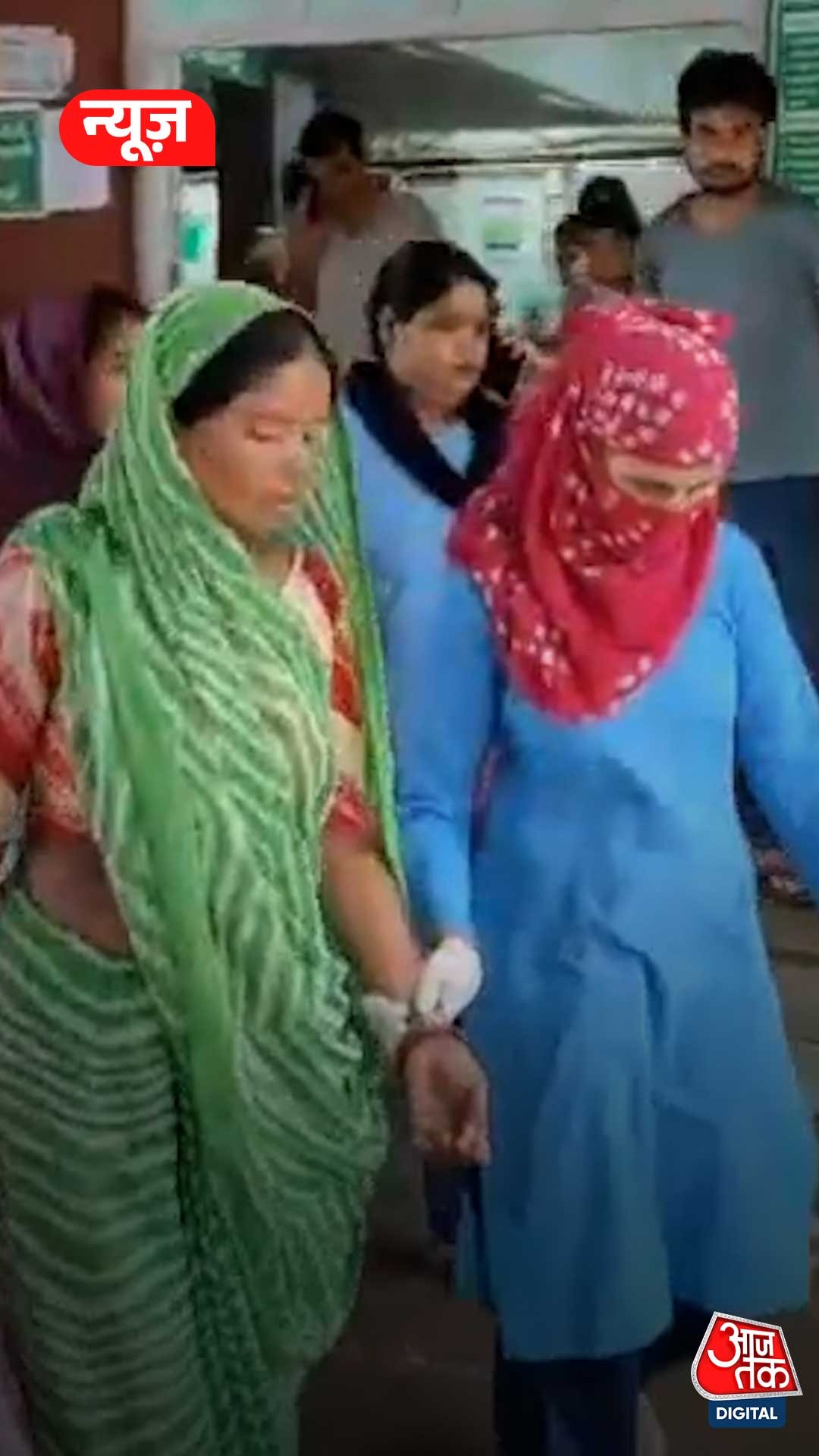 अस्पताल से नवजात को चुराने की कोशिश में सास-बहू अरेस्ट 