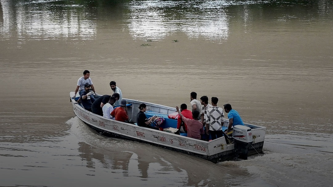 delhi yamuna level danger till now