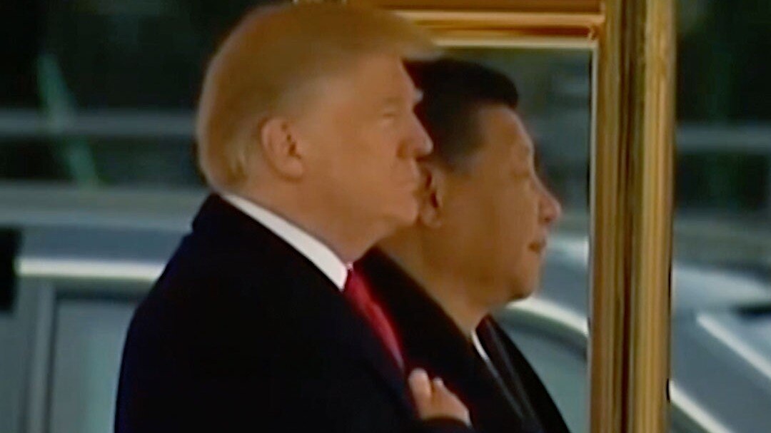 trump with jinping china