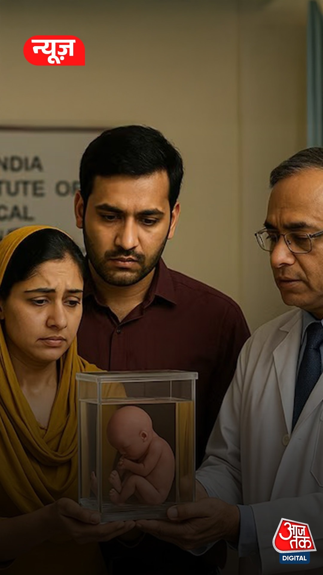 Delhi AIIMS में पहली बार हुआ भ्रूण दान