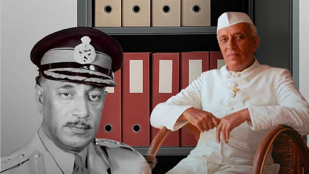 Thimayya and jawahar lal nehru