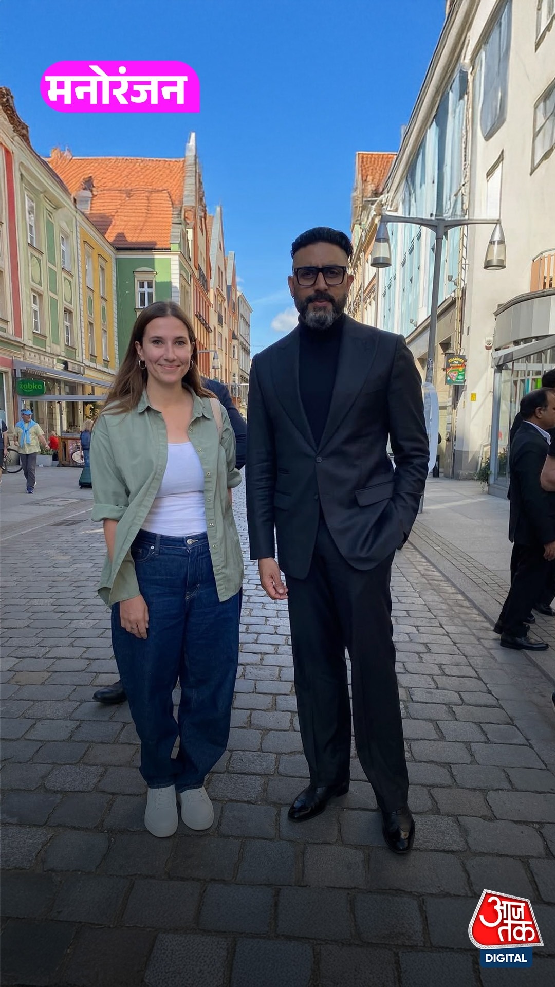 Film 'King' के सेट से बाहर आया Abhishek Bacchan का लुक!