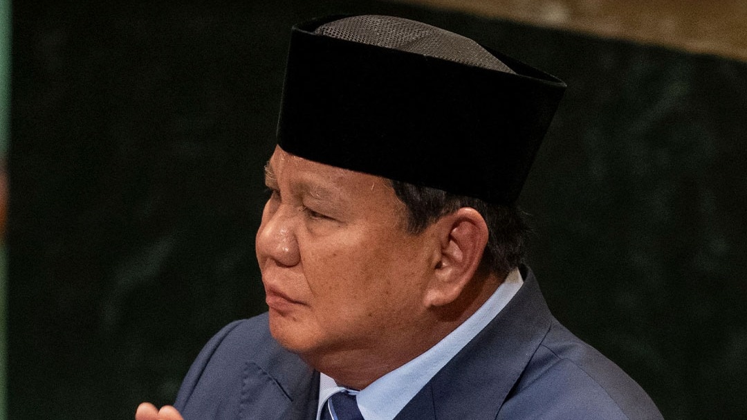 indonesia president says om shanti om at UNGA