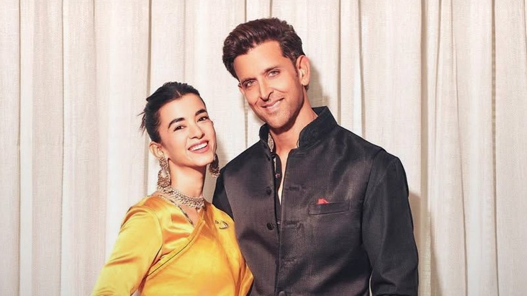 Hrithik Roshan and Saba 