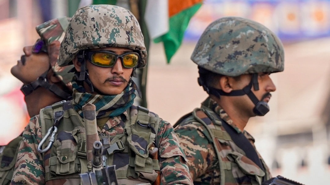 leh protest updates crpf-police 