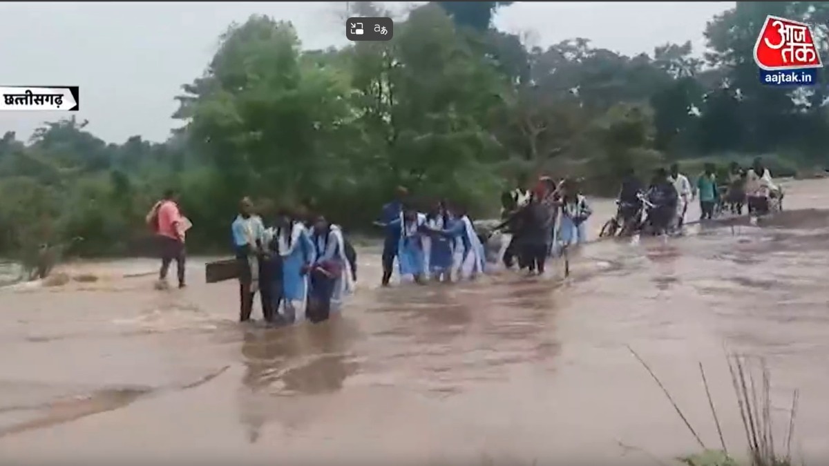 chattisgarh flood like situation in gariyaband