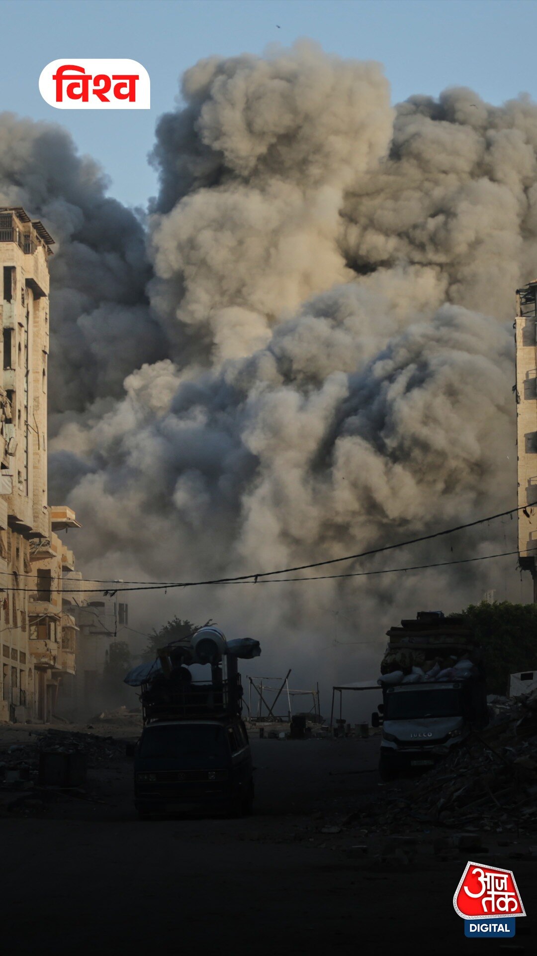 IDF के हमलों से दहल उठा Gaza, तबाह हुए 140 टारगेट