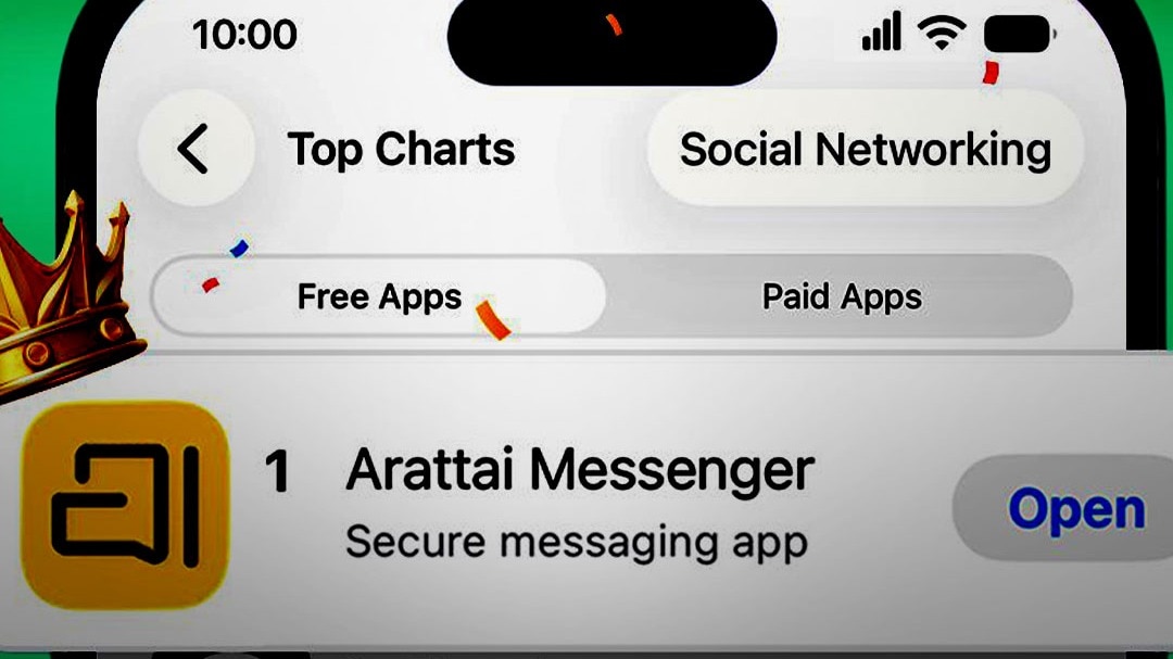 arattai app vs whatsapp 