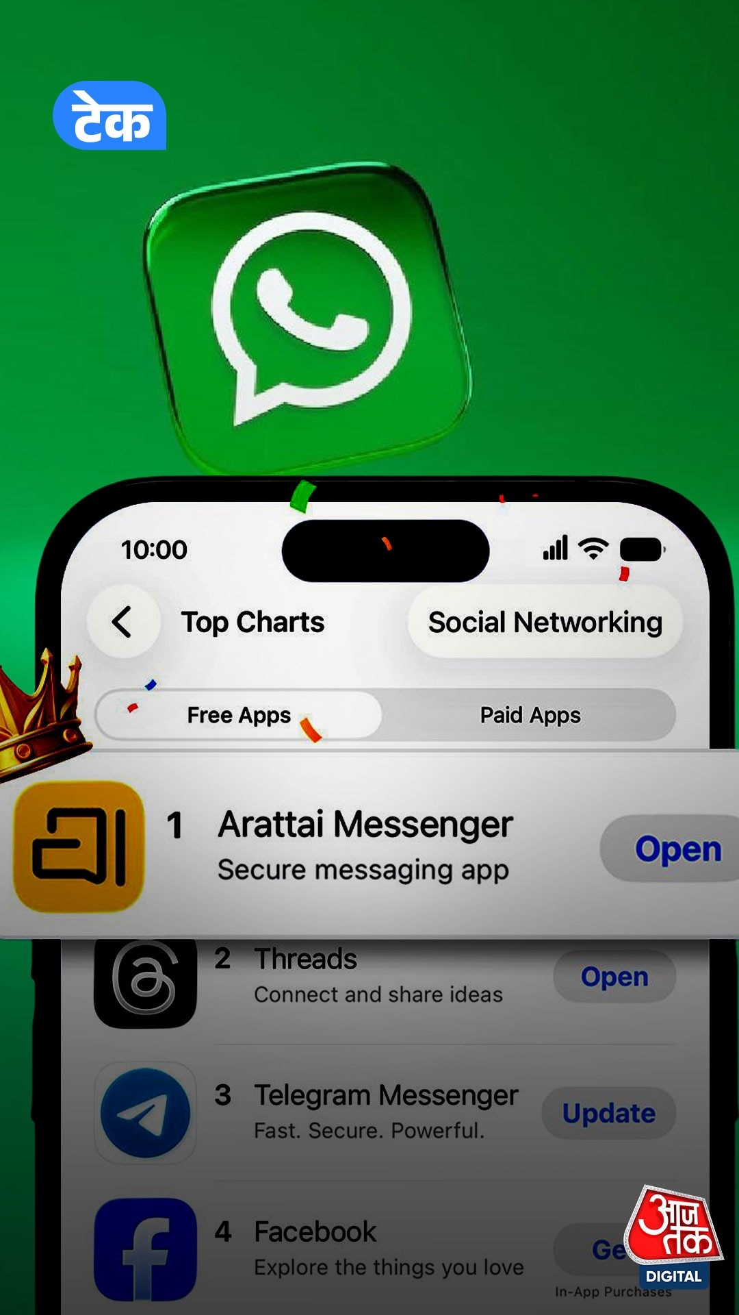 Zoho ने लॉन्च किया Arattai App, WhatsApp को देसी टक्कर