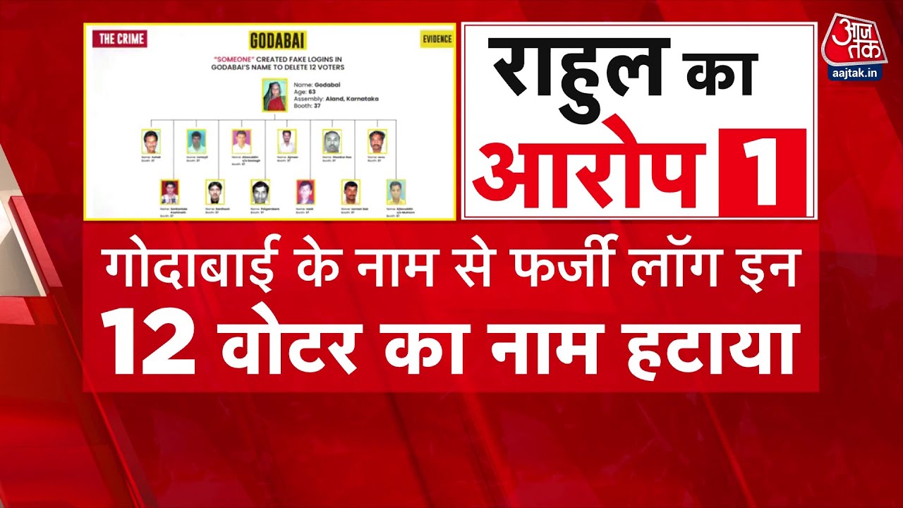 Allegations of vote theft, questions on the Election Commission.