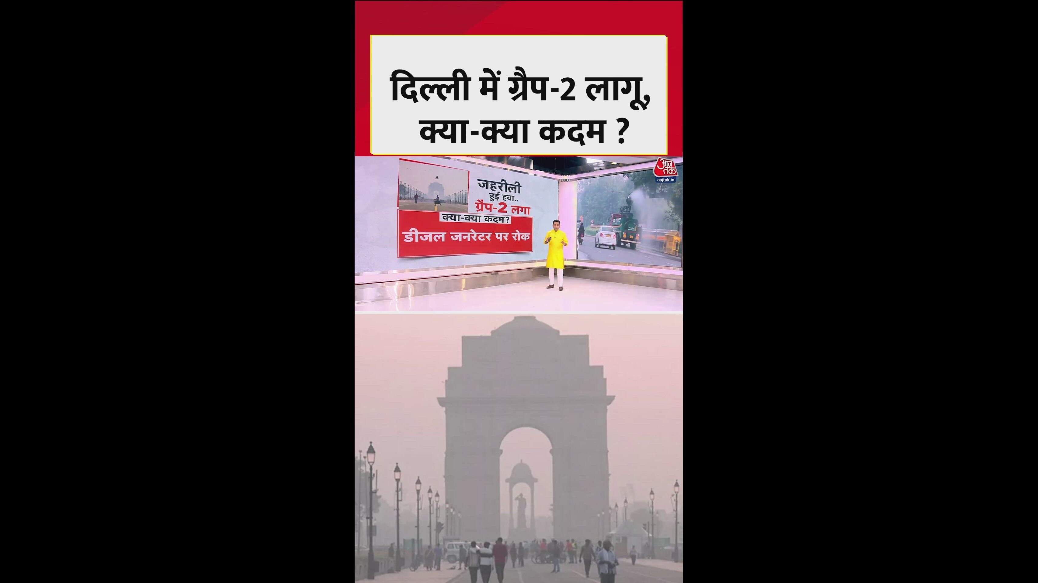 द‍िल्ली में GRAP-2 लागू, होंगे क्या-क्या बदलाव, जानिए