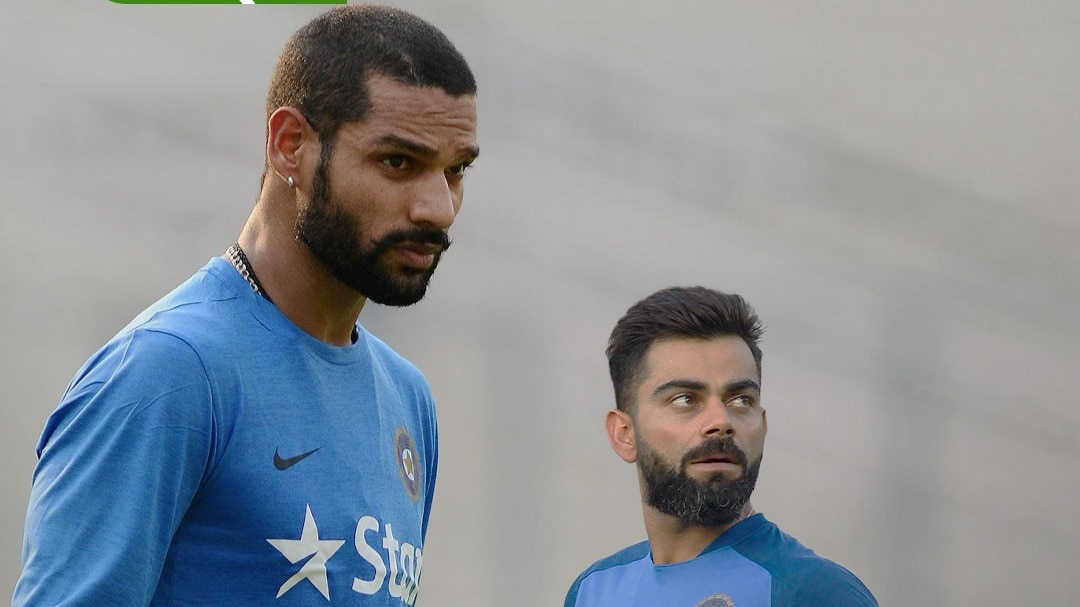 Dhawan and Virat 