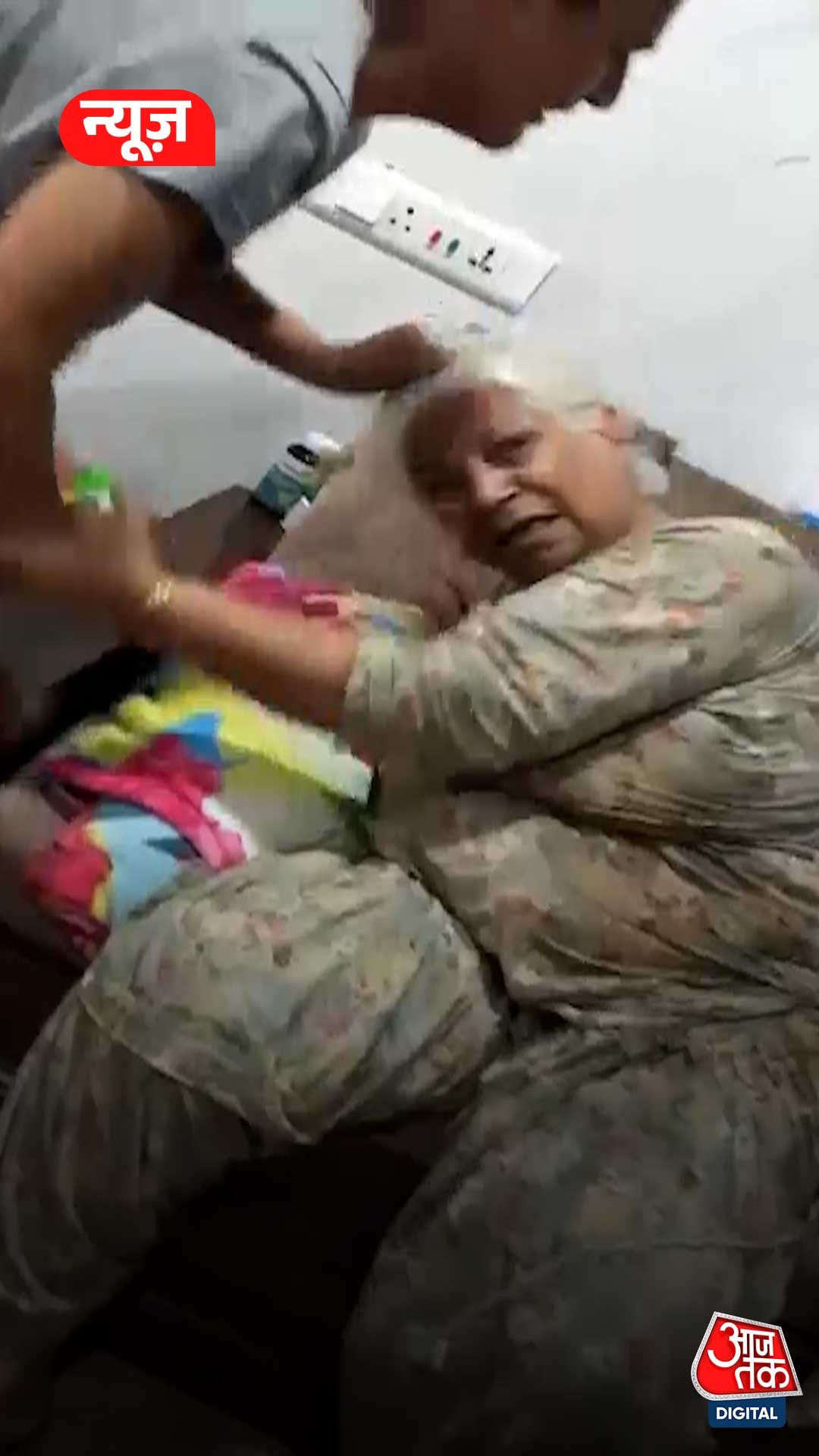 गुरदासपुर: नशे में बहू ने की सास की पिटाई