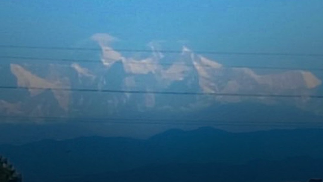 mount everest seen from bihar