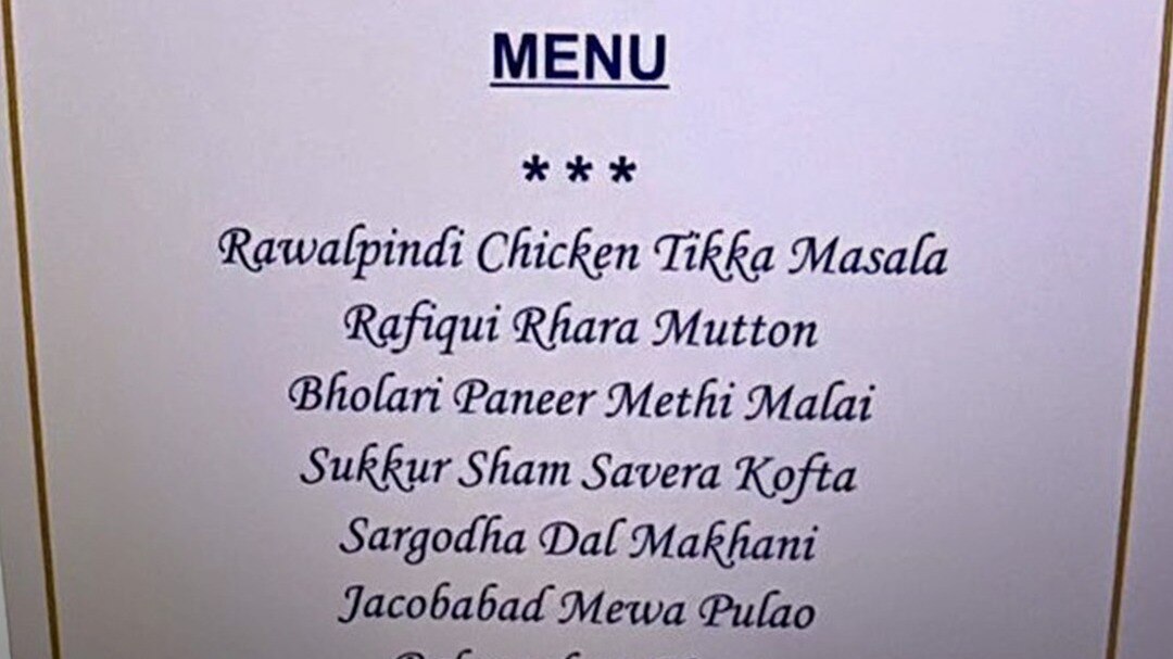 IAF Menu trending amid pak operation sindoor