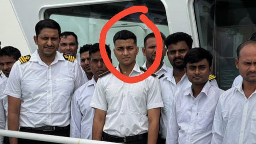चीन जा रहे नेवी जहाज से लापता हुए करणदीप