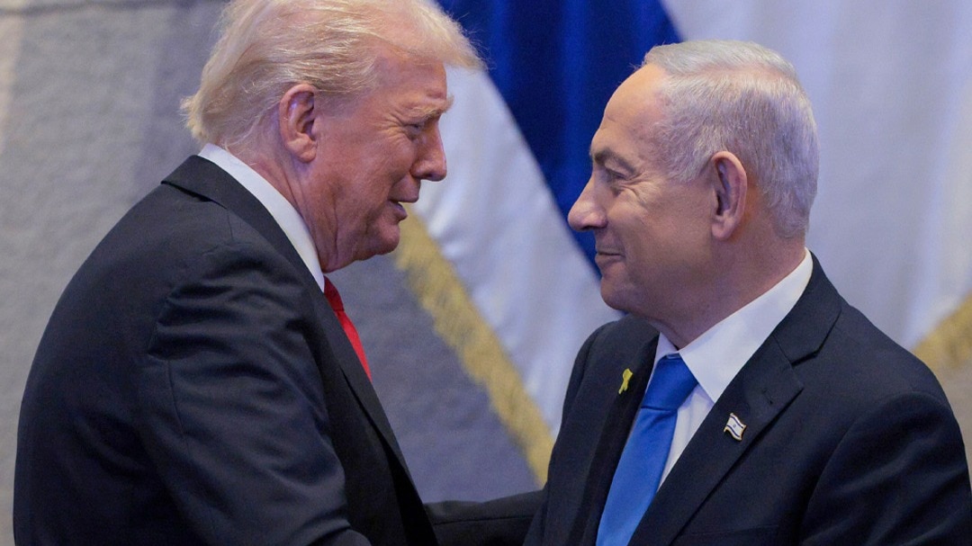 Donald Trump and Benjamin Netanyahu