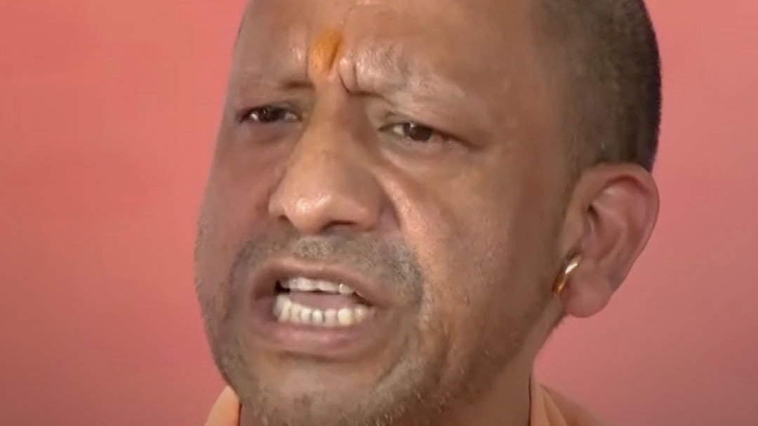 cm yogi in saharsa bihar on rjd-congress