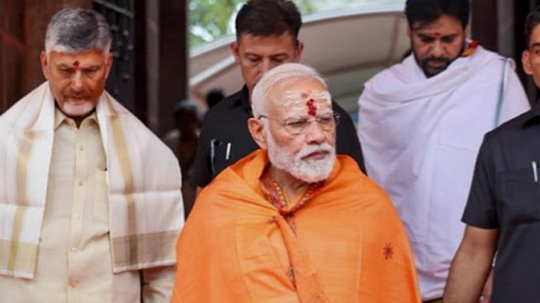 modi in andhra pradesh mandir 