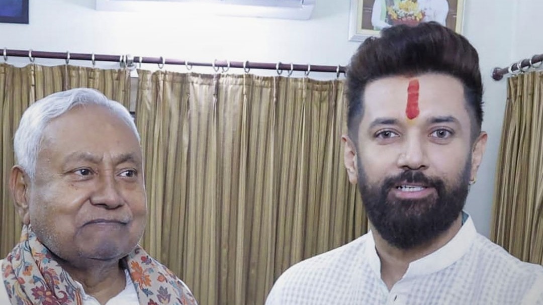 CM फेस के लिए Chirag Paswan ने किया Nitish Kumar का समर्थन