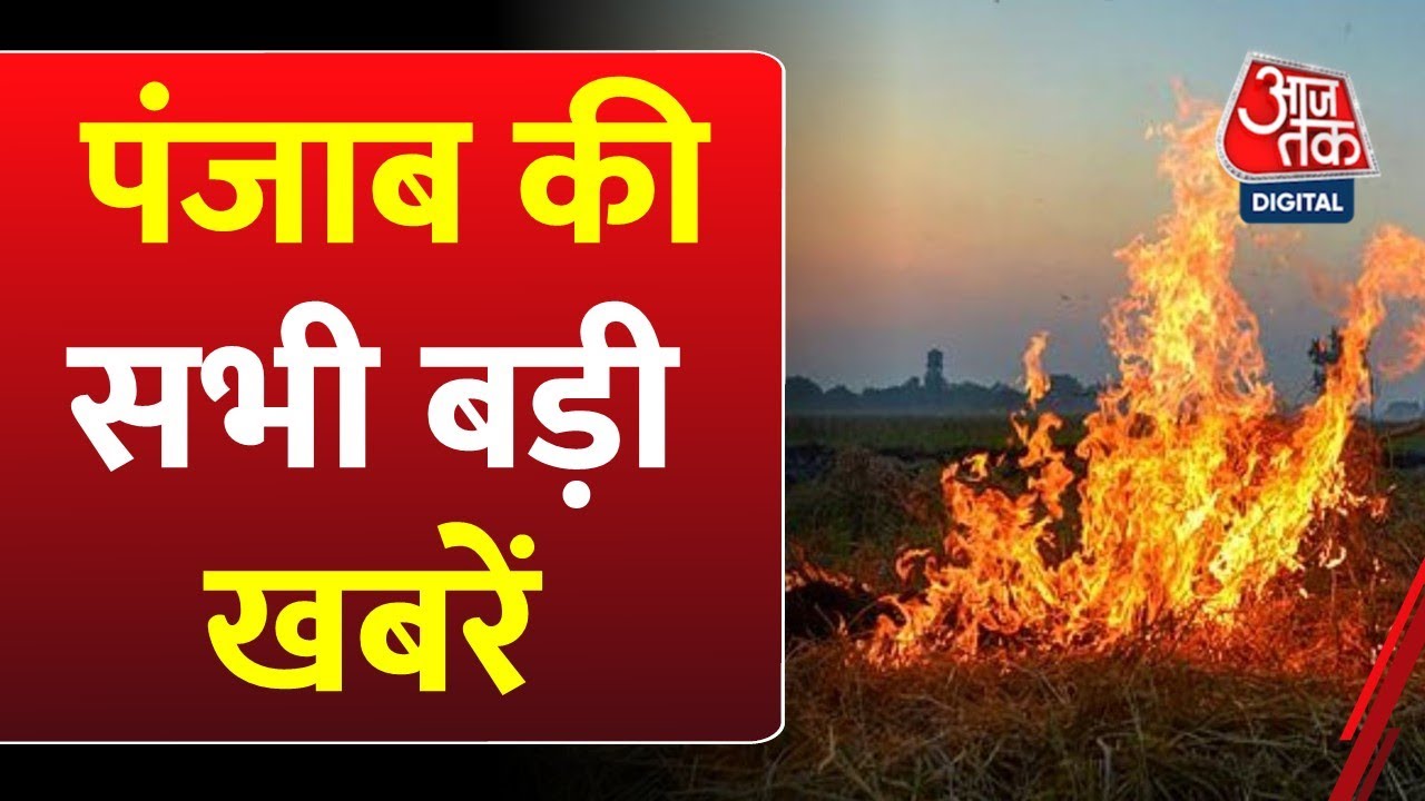 Harm from stubble burning, a threat to breathe! Travel restrictions to Pakistan lifted.