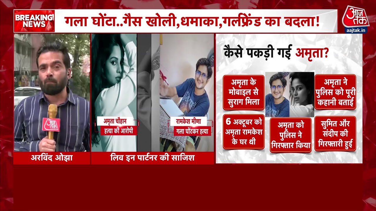 लिव-इन पार्टनर ने रची UPSC एस्पिरेंट के कत्ल की साजिश, देखें खुलासा