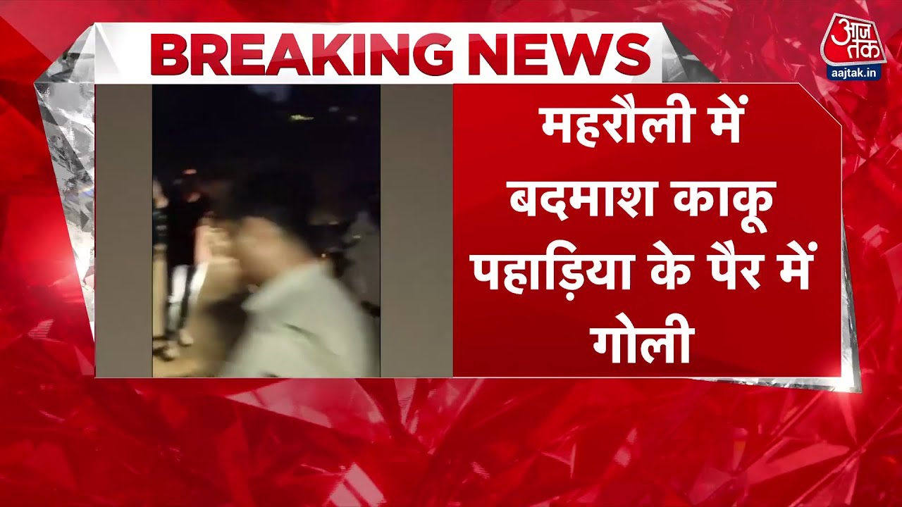 दिल्ली में पुलिस का डबल एक्शन, दो मुठभेड़ में 4 बदमाश घायल, देखें