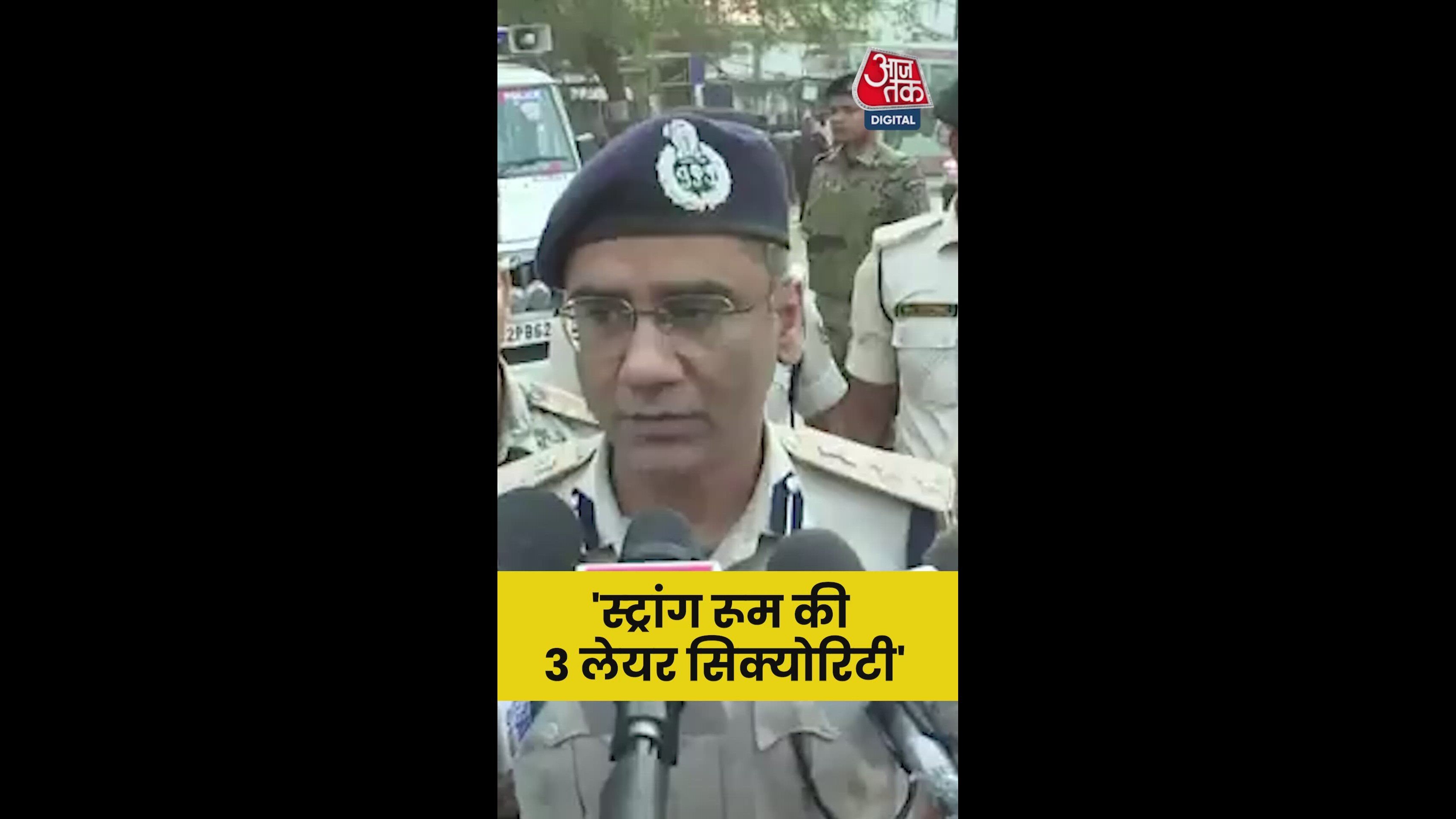 Preparations and security arrangements started from eight in the morning