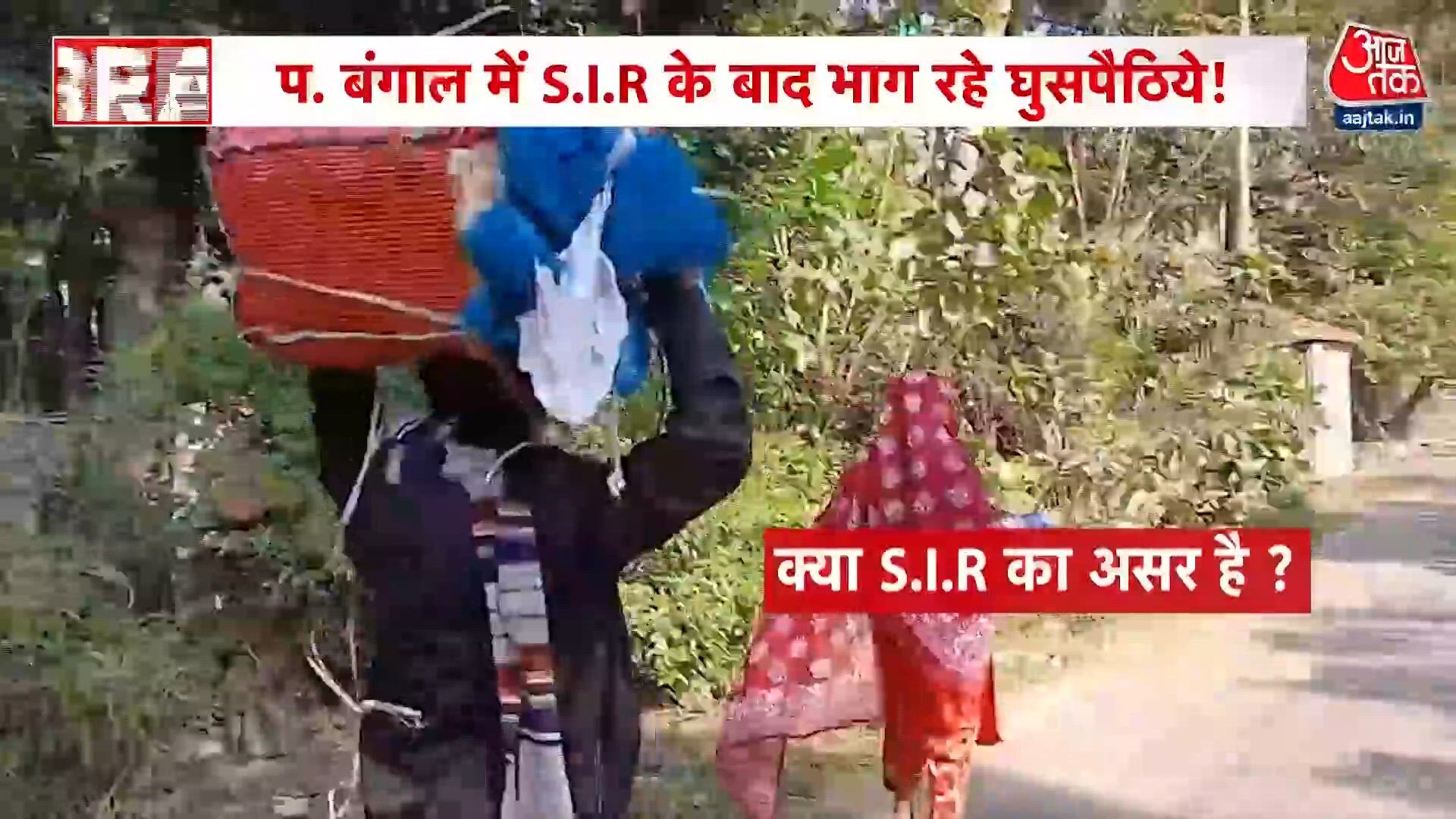 Attempts by illegal Bangladeshi migrants to cross border in West Bengal