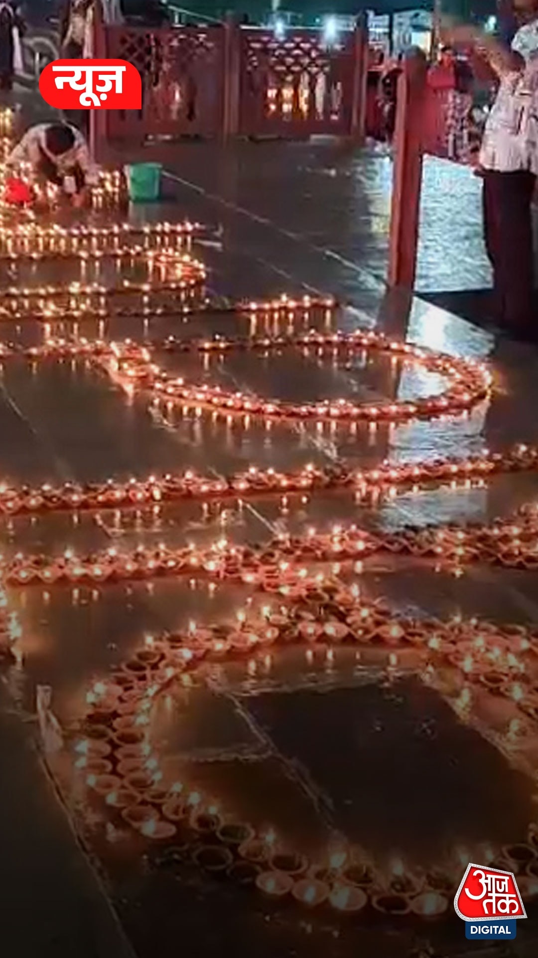 प्रयागराज: कालिंदी महोत्सव में जले हजारों दीप