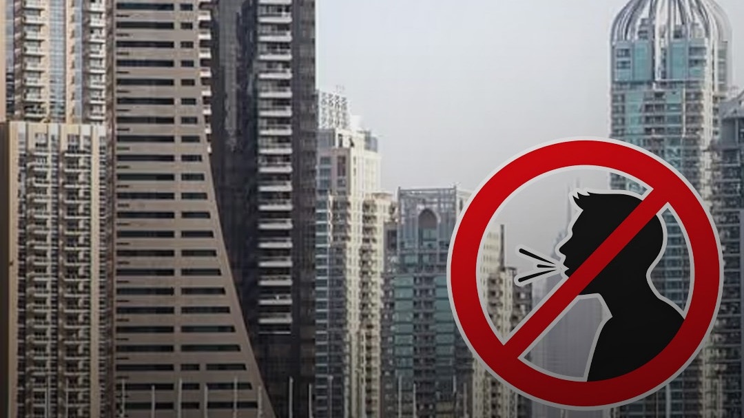 Dubai Fines Spitting