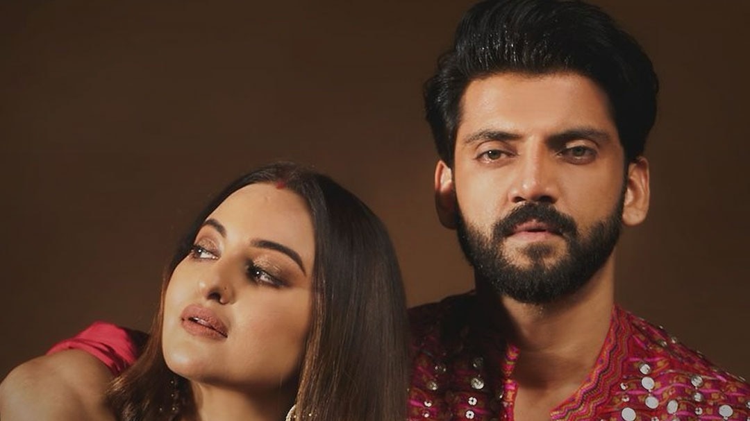 Sonakshi with zaheer