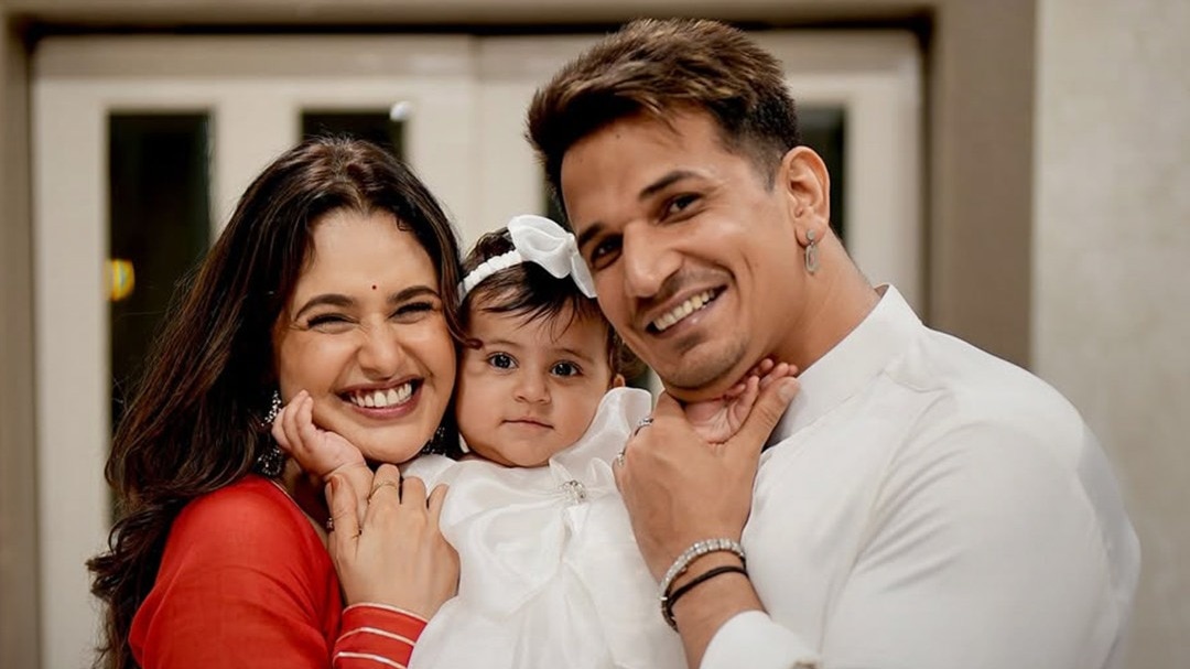 Yuvika Prince with Daughter 