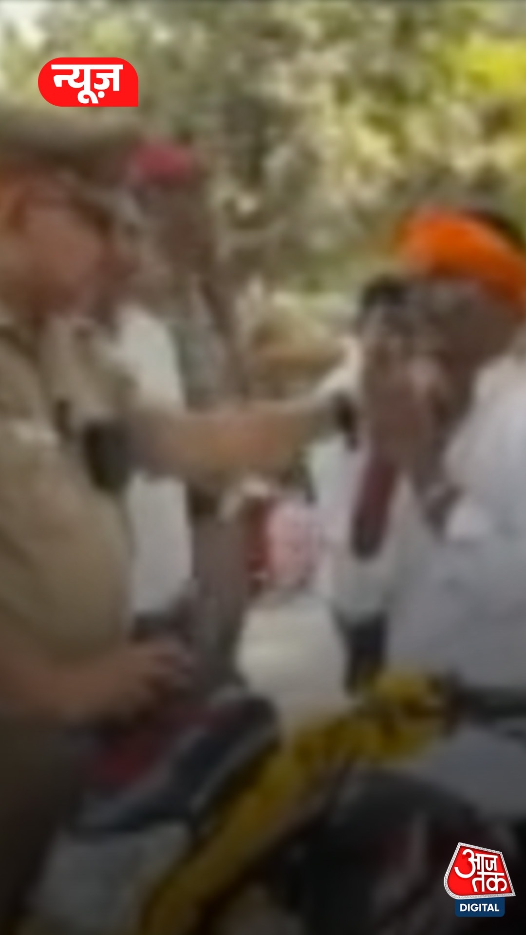 UP  Kannauj Traffic inspector viral Video