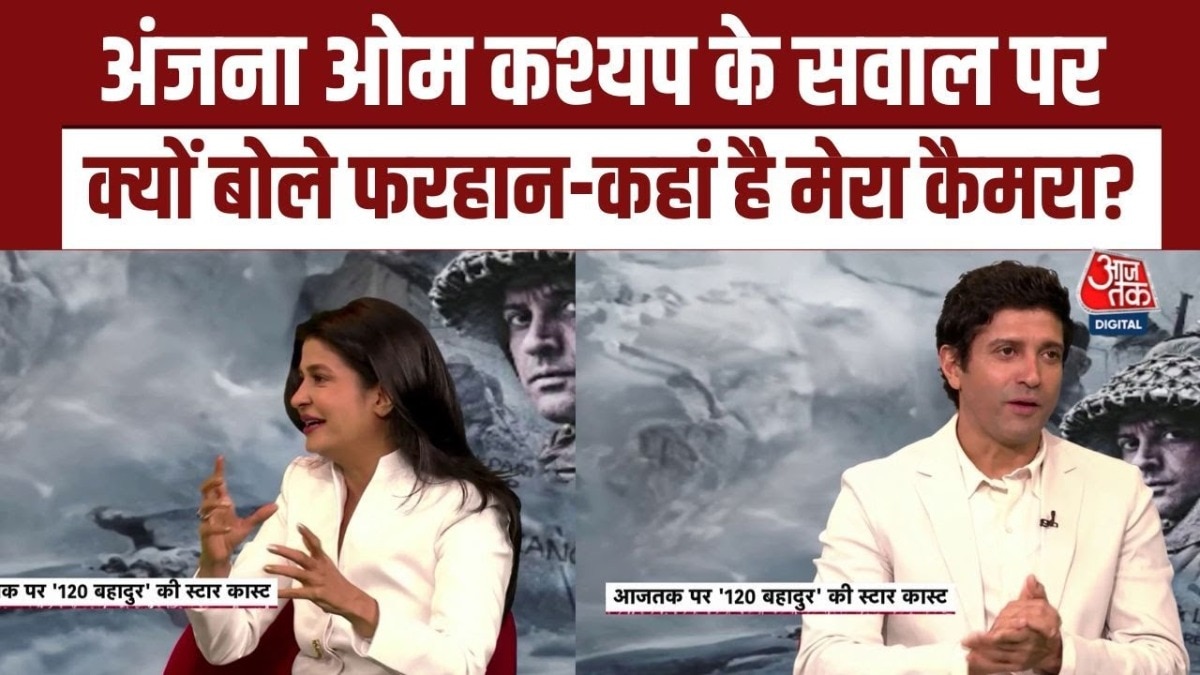 Bollywood actor Farhan Akhtar