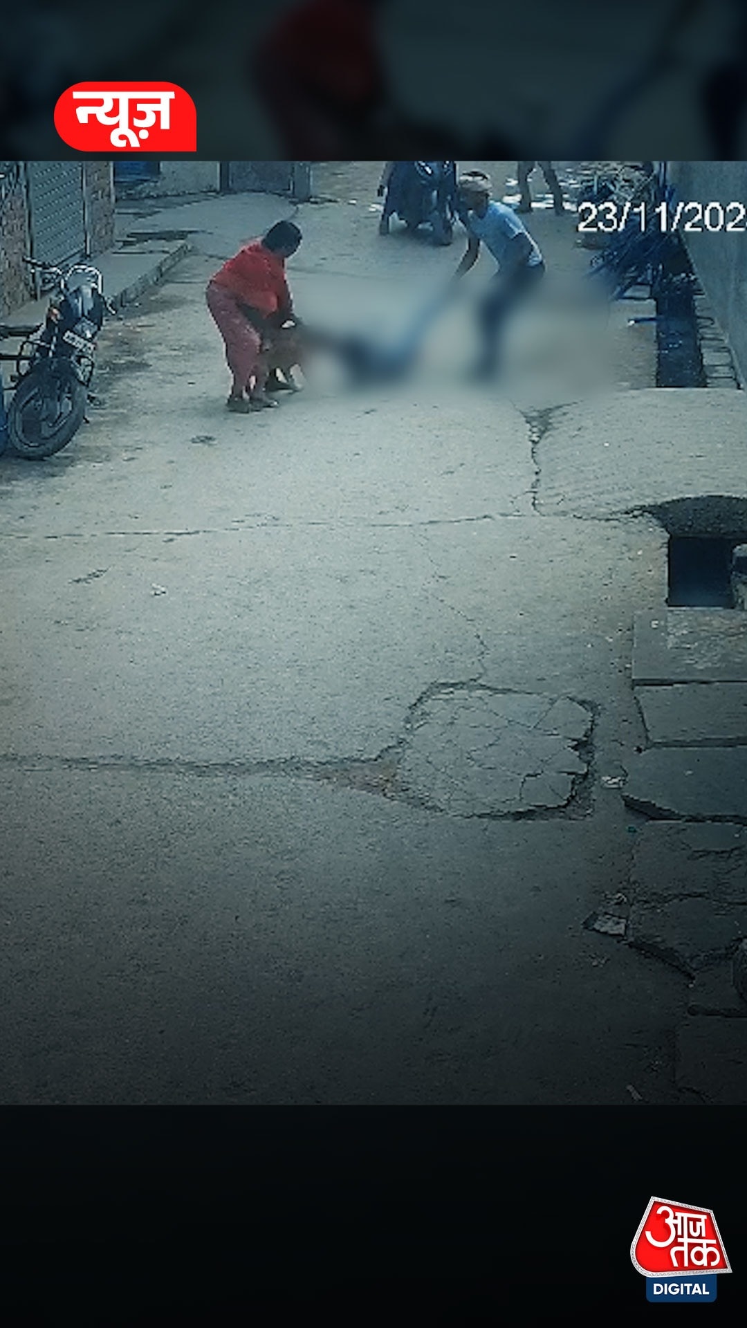 पिटबुल ने बच्चे का कान काटकर किया अलग, Video