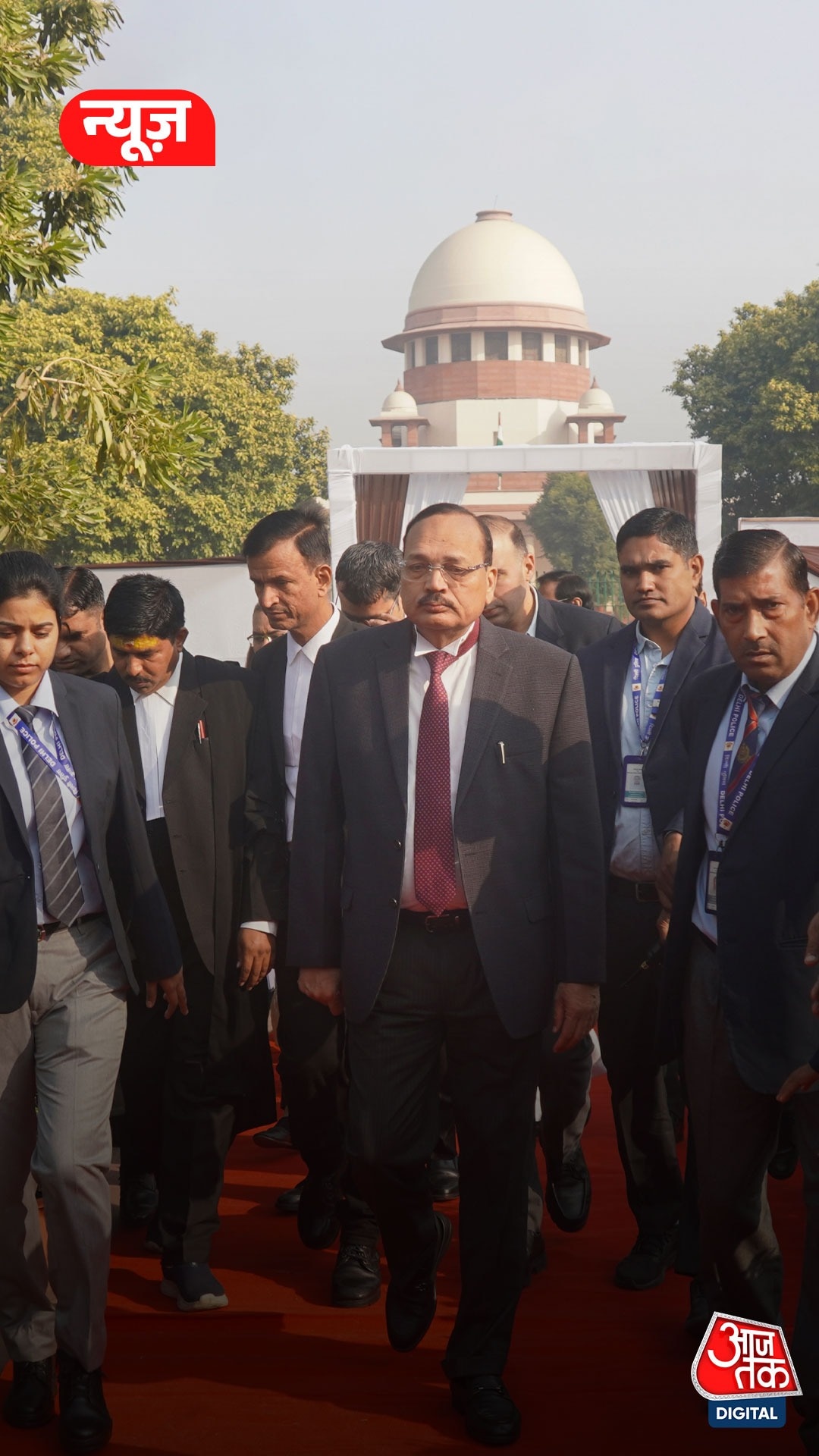 Delhi Pollution: CJI ने छोड़ी मॉर्निंग वॉक, बढ़ी चिंता