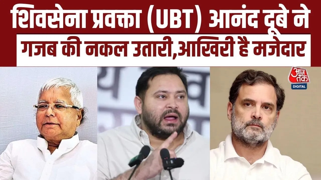 When Shiv Sena spokesperson Anand Dubey imitated all politicians during debate