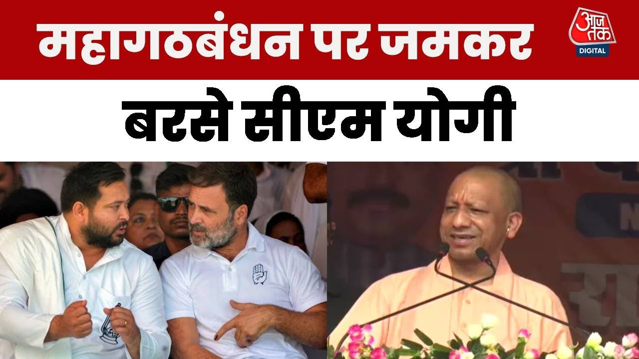 'ये धोखा देते है...', महागठबंधन पर जमकर बरसे योगी आदित्यनाथ, देखें