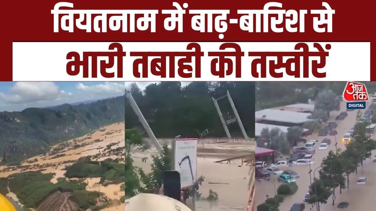 Heavy rain and floods have made life difficult in Vietnam