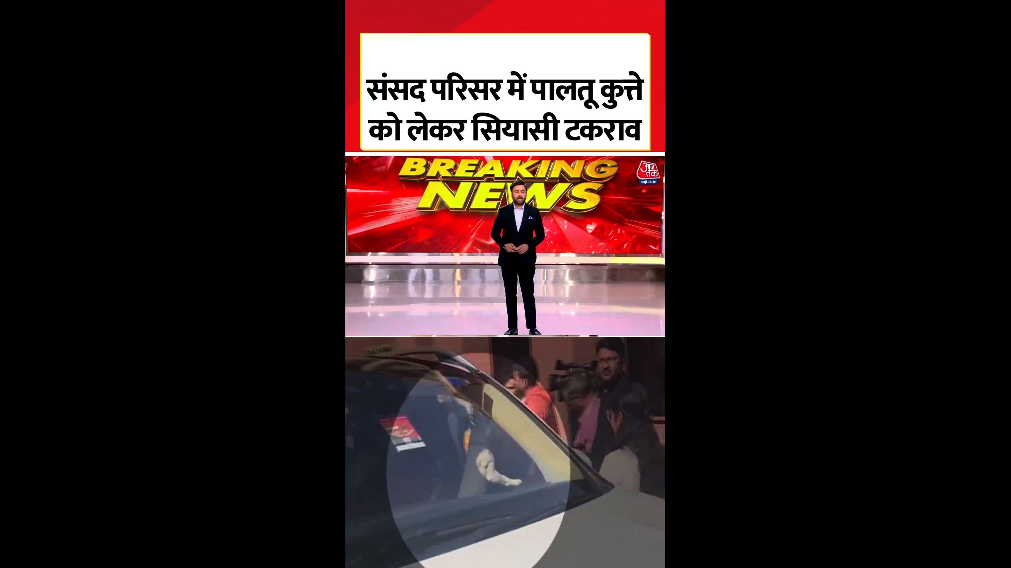 Congress MP Renuka Chowdhury brings pet dog to parliament causing controversy