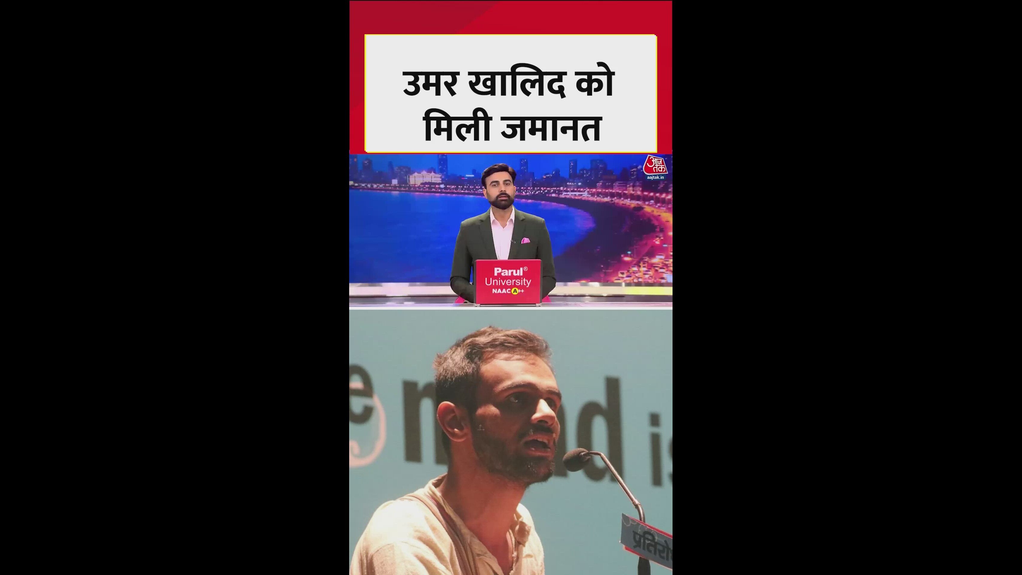 Court grants Umar Khalid interim bail in rioting case