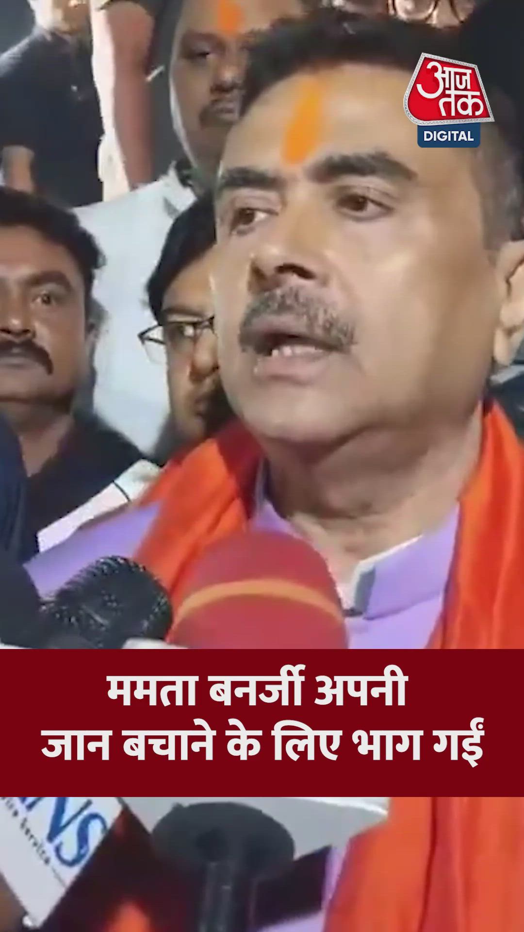 He ran away to save his life. That was right.